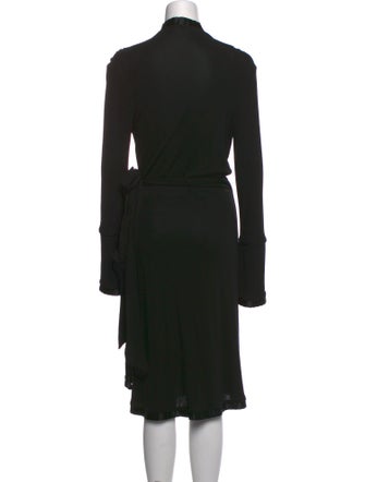 Diane von Furstenberg V-Neck Midi Length Dress