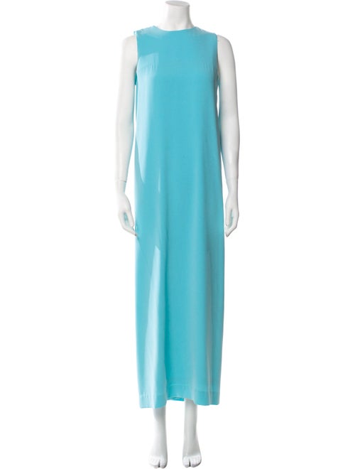 Diane von Furstenberg Crew Neck Long Dress