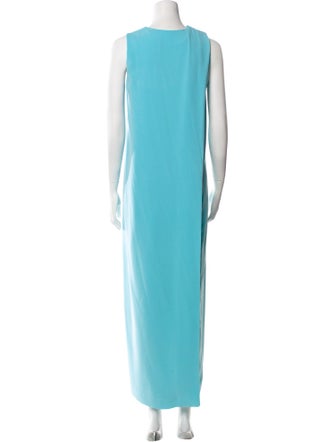 Diane von Furstenberg Crew Neck Long Dress