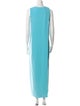 Diane von Furstenberg Crew Neck Long Dress