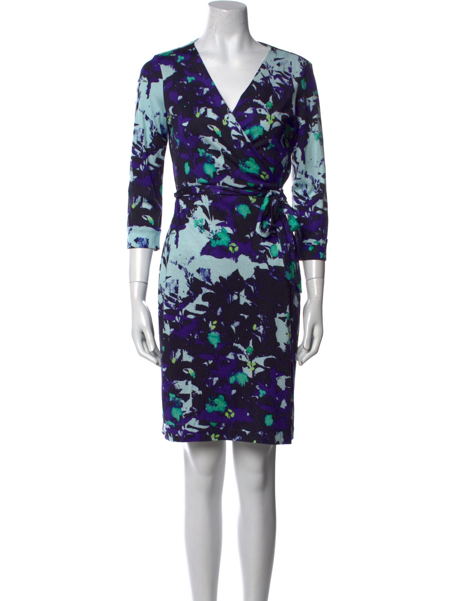 Diane von Furstenberg Silk Knee-Length Dress