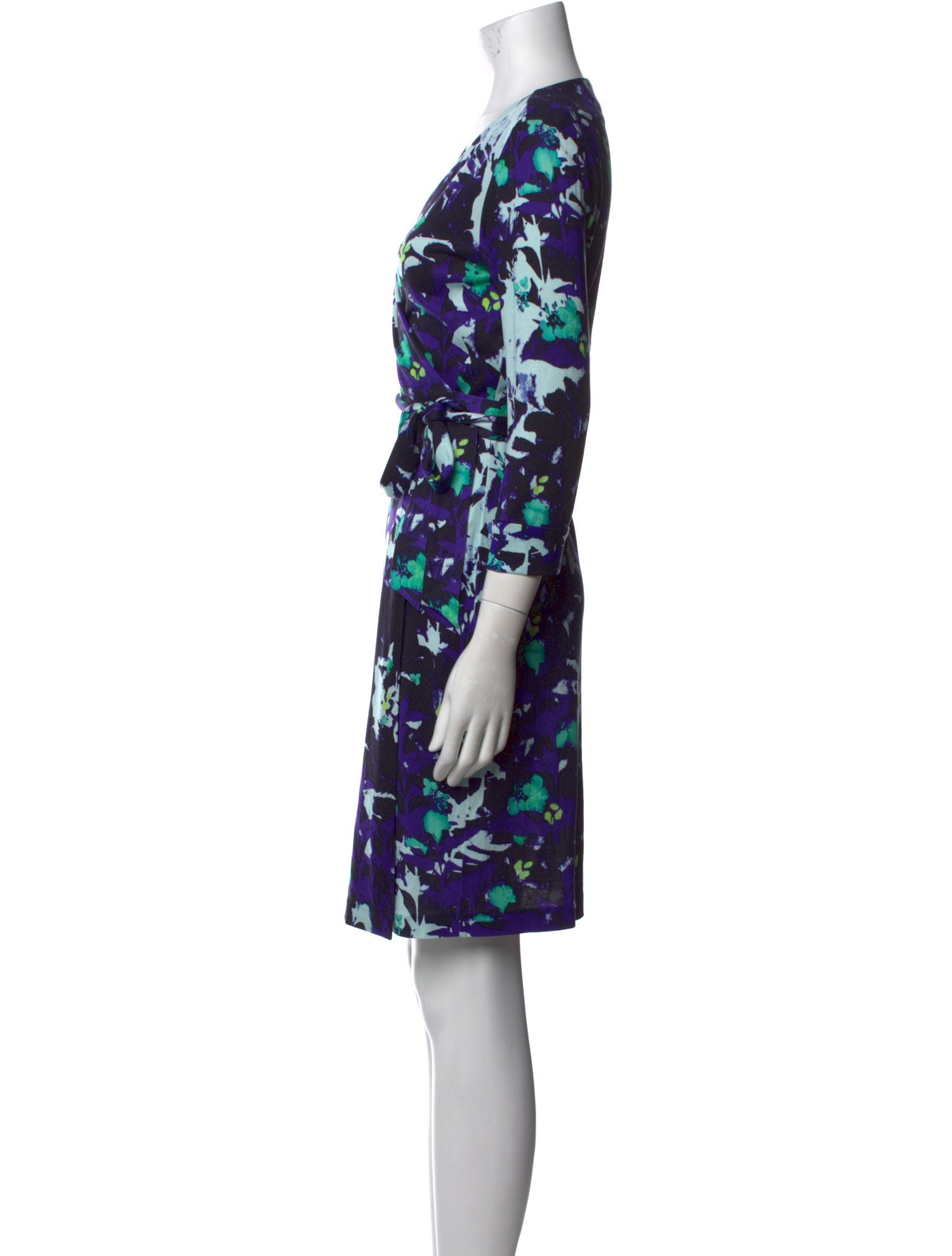Diane von Furstenberg Silk Knee-Length Dress