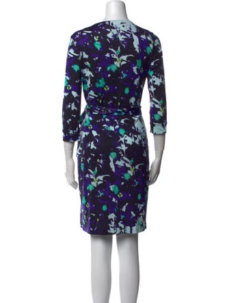 Diane von Furstenberg Silk Knee-Length Dress
