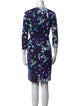 Diane von Furstenberg Silk Knee-Length Dress
