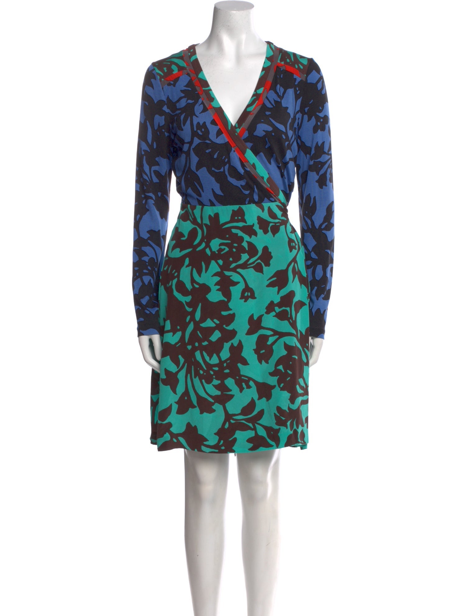 Diane von Furstenberg Silk Knee-Length Dress