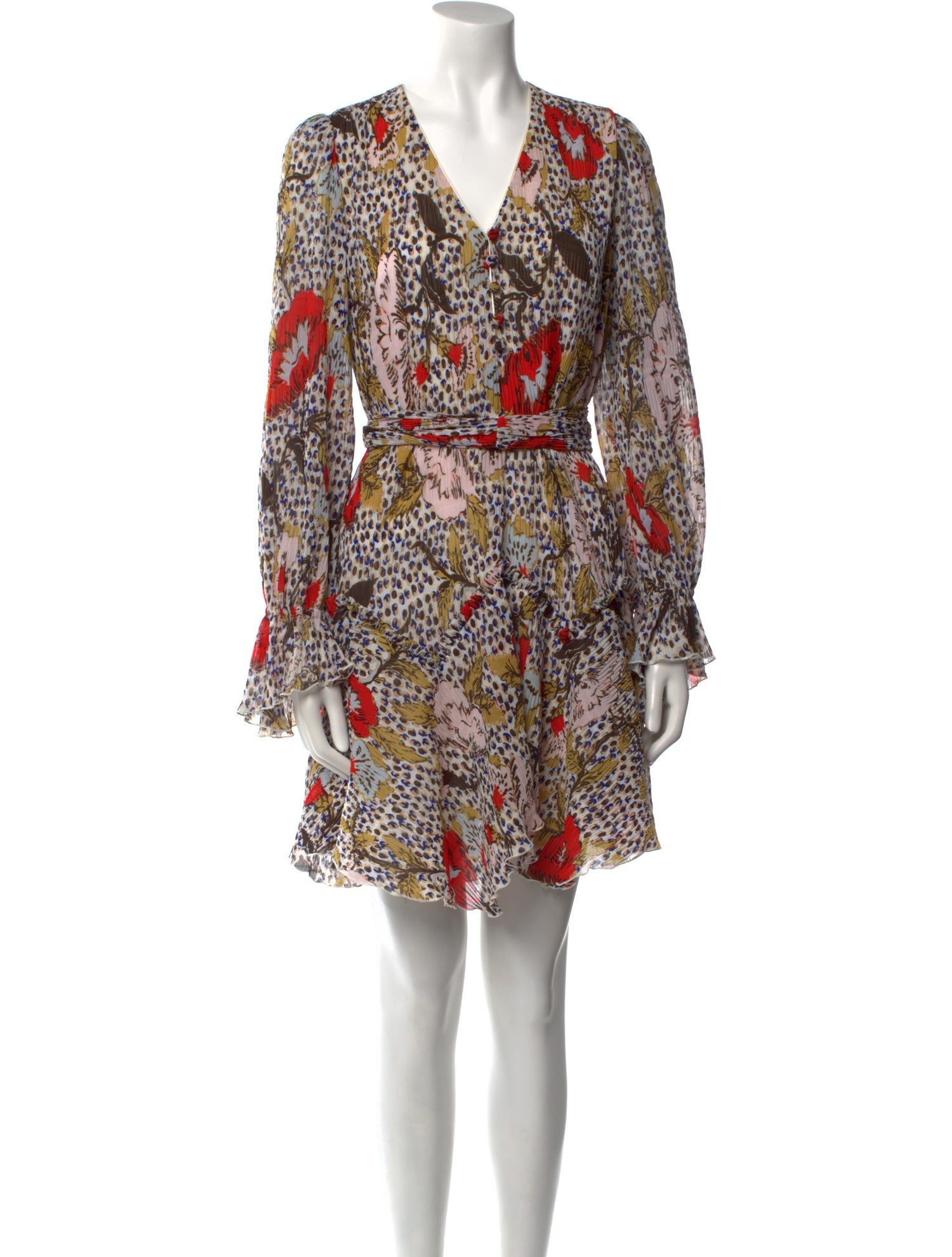 Diane von Furstenberg Printed Mini Dress