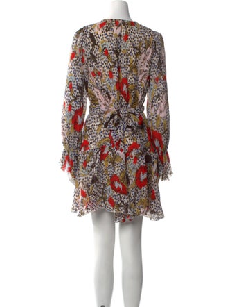 Diane von Furstenberg Printed Mini Dress