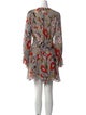 Diane von Furstenberg Printed Mini Dress