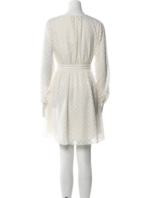 Diane von Furstenberg V-Neck Mini Dress