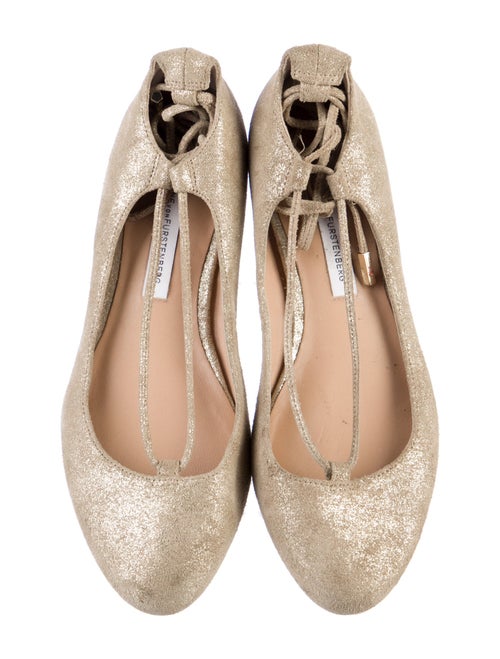 Diane von Furstenberg Suede Ballet Flats