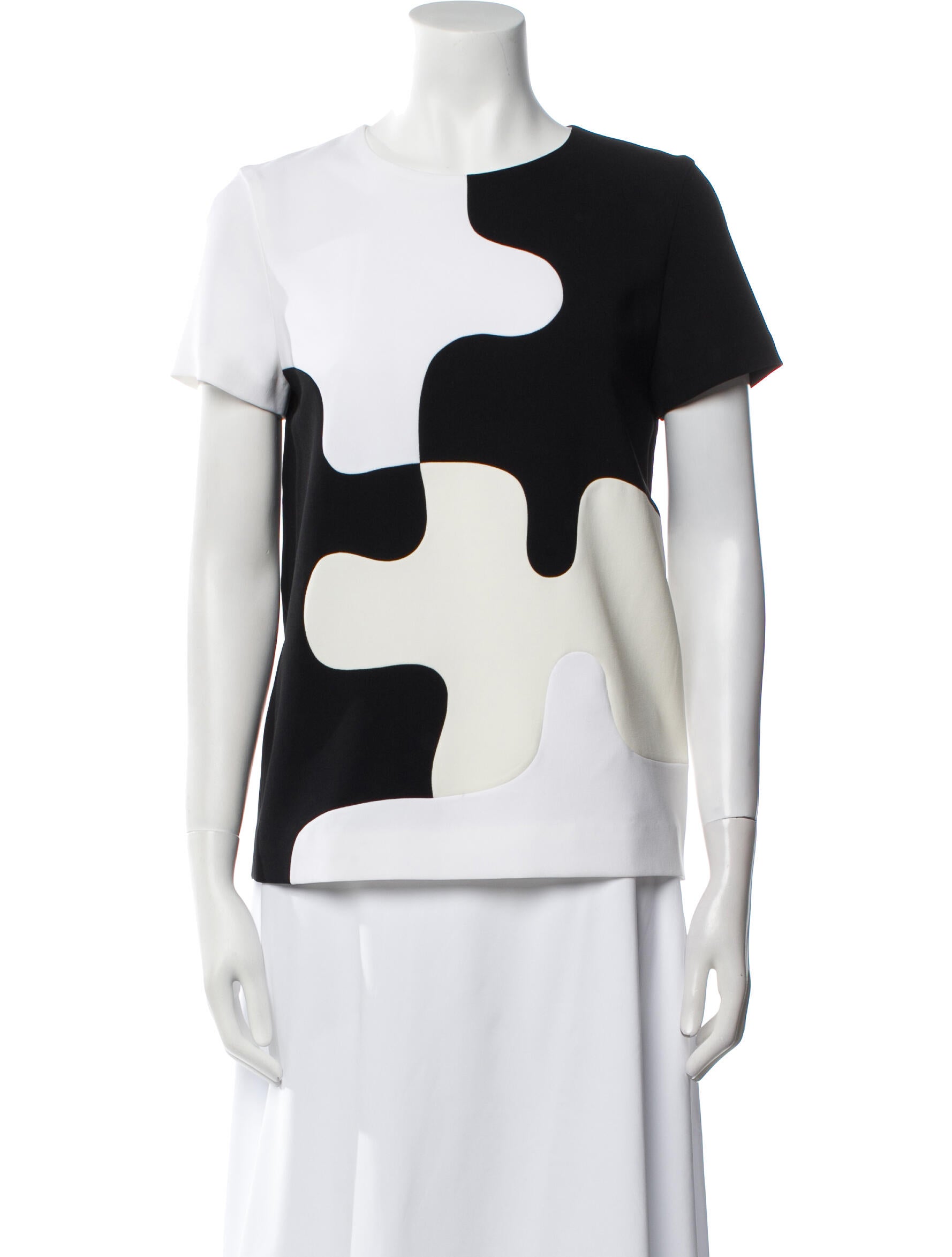Diane von Furstenberg Printed Crew Neck T-Shirt