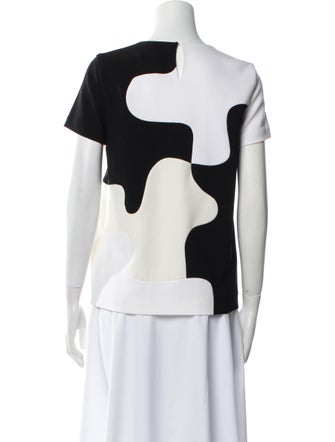 Diane von Furstenberg Printed Crew Neck T-Shirt