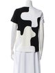 Diane von Furstenberg Printed Crew Neck T-Shirt
