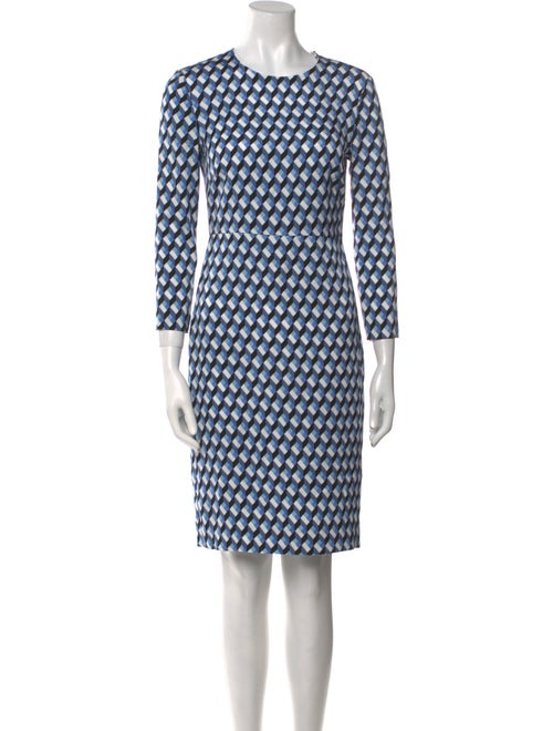 Diane von Furstenberg Printed Knee-Length Dress