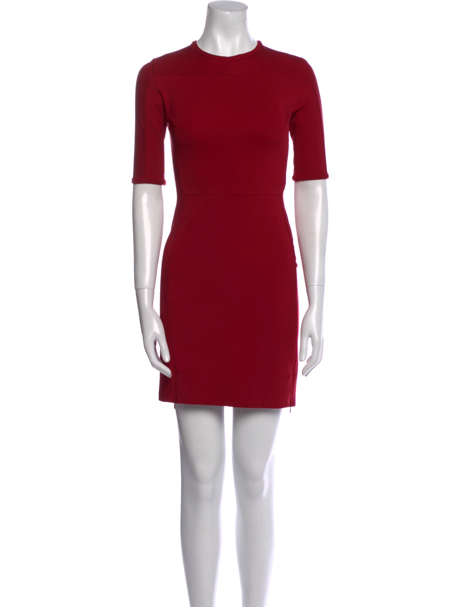 Diane von Furstenberg Crew Neck Mini Dress