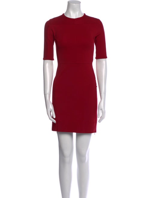 Diane von Furstenberg Crew Neck Mini Dress