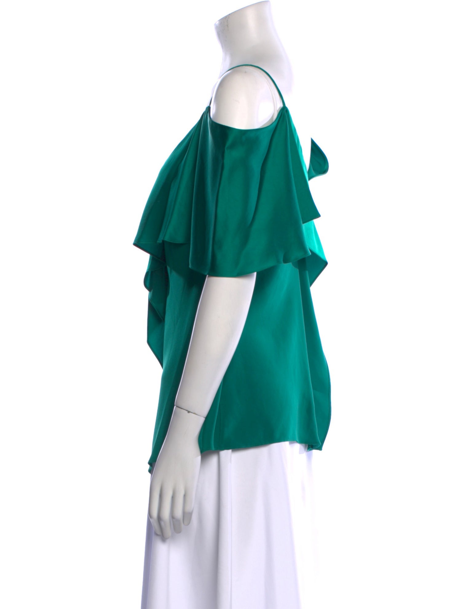 Diane von Furstenberg V-Neck Short Sleeve Blouse w/ Tags