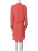 Diane von Furstenberg Crew Neck Knee-Length Dress