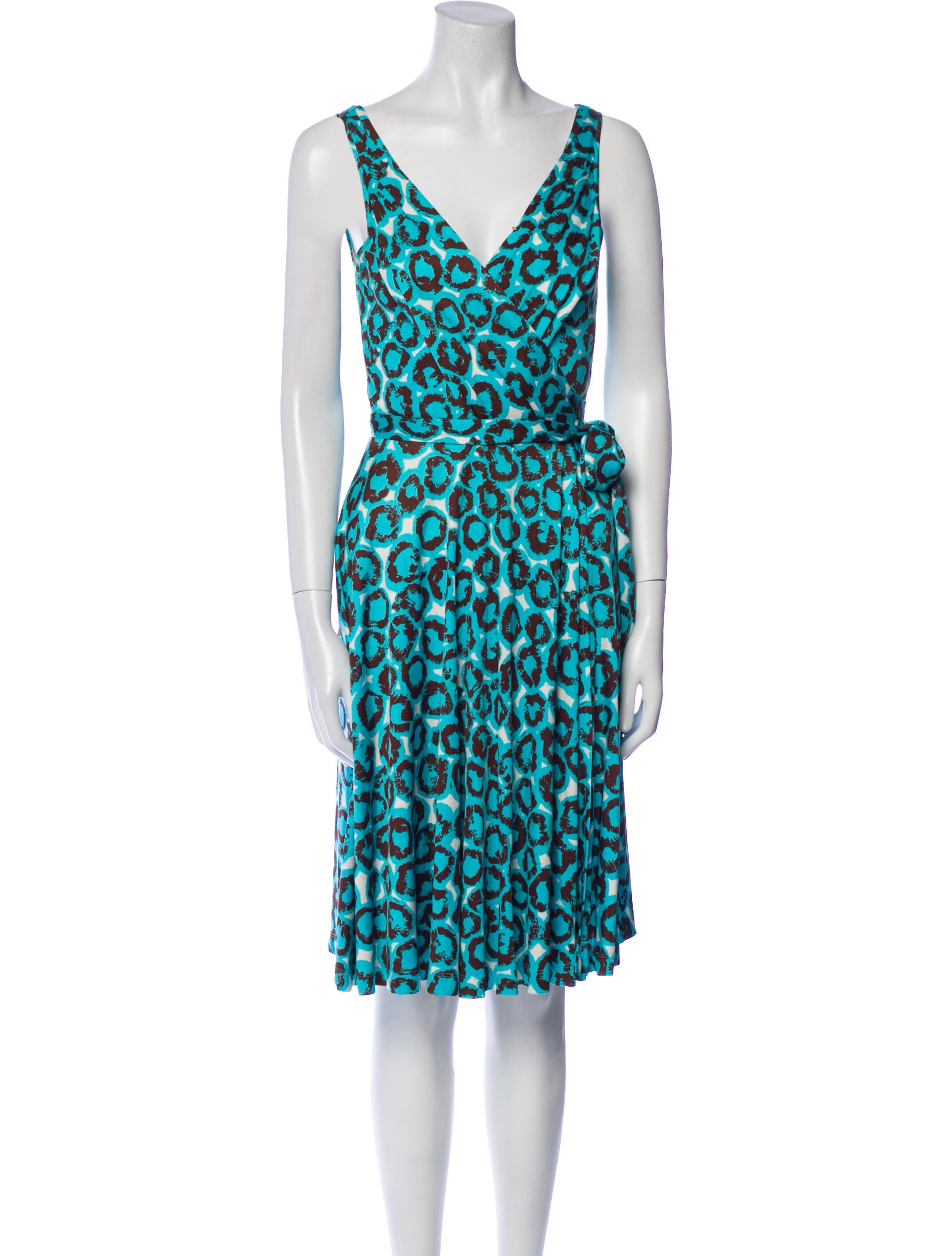Diane von Furstenberg Silk Knee-Length Dress