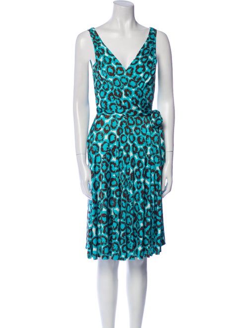 Diane von Furstenberg Silk Knee-Length Dress