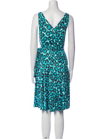 Diane von Furstenberg Silk Knee-Length Dress