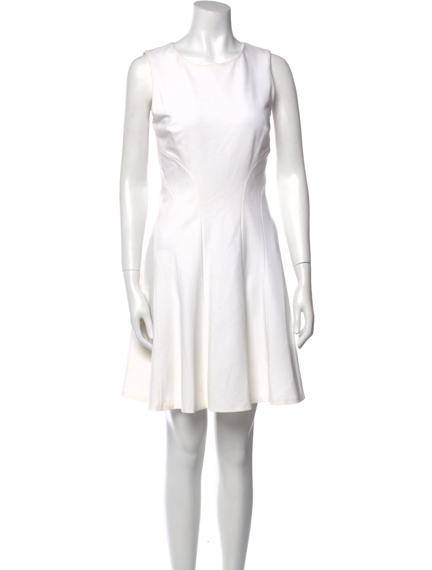 Diane von Furstenberg Scoop Neck Mini Dress