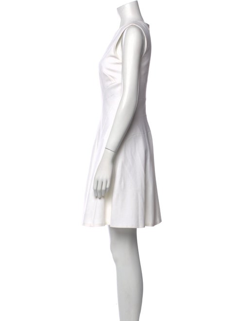 Diane von Furstenberg Scoop Neck Mini Dress