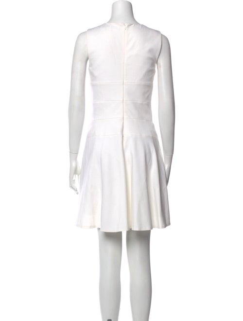 Diane von Furstenberg Scoop Neck Mini Dress