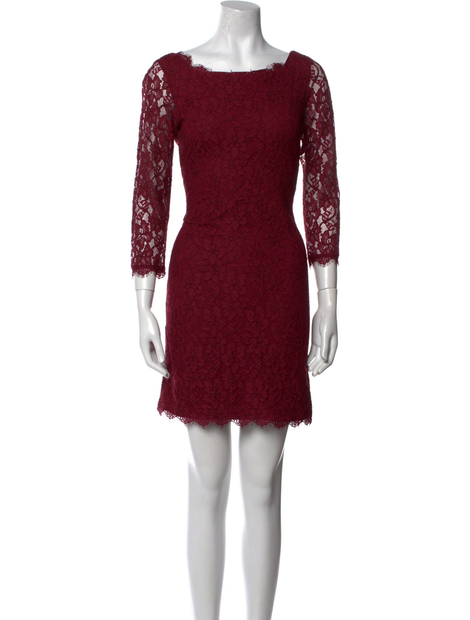 Diane von Furstenberg Lace Mini Dress