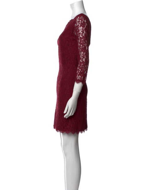 Diane von Furstenberg Lace Mini Dress