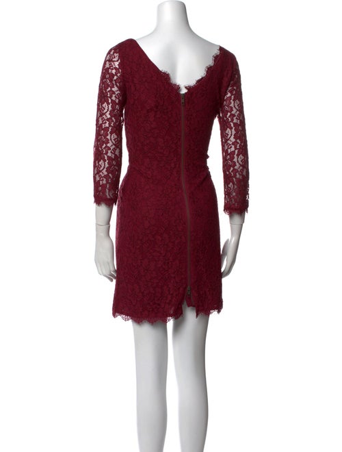 Diane von Furstenberg Lace Mini Dress