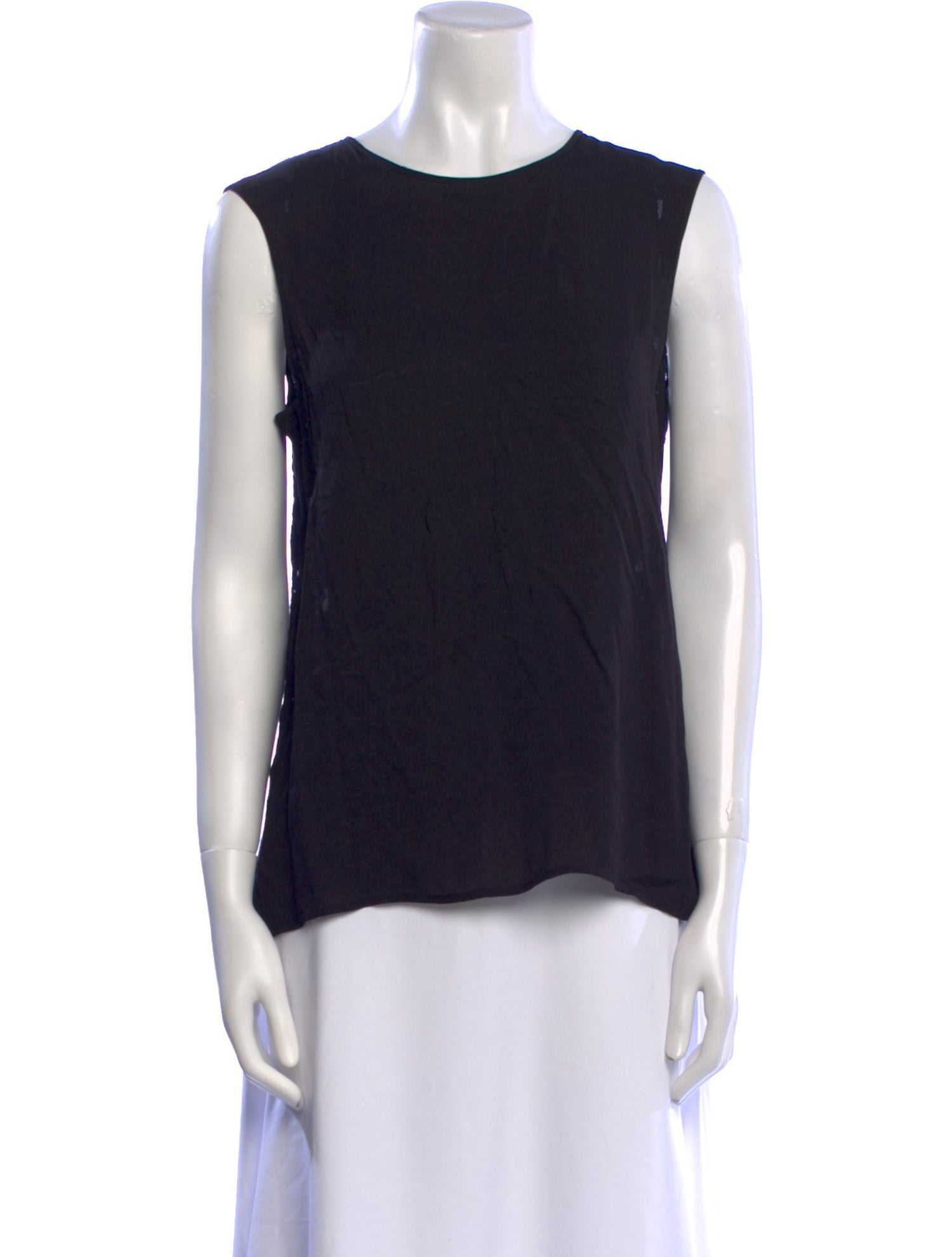 Diane von Furstenberg Crew Neck Sleeveless Top