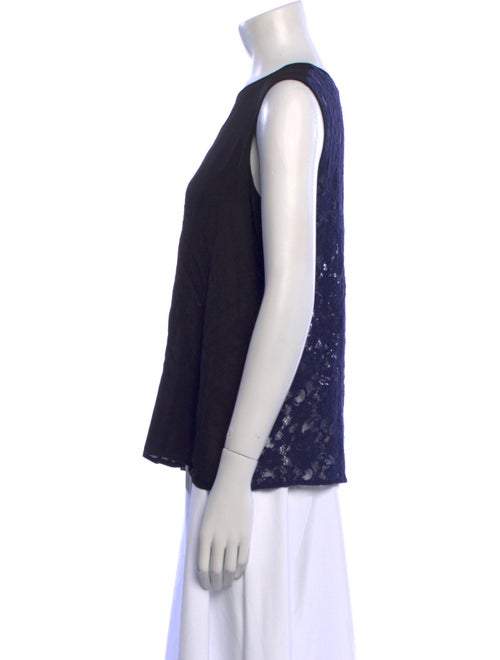 Diane von Furstenberg Crew Neck Sleeveless Top