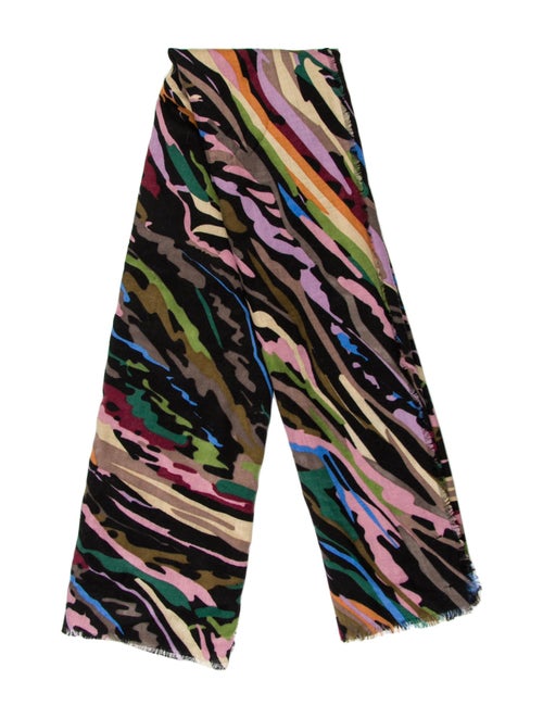 Diane von Furstenberg Wool Printed Scarf