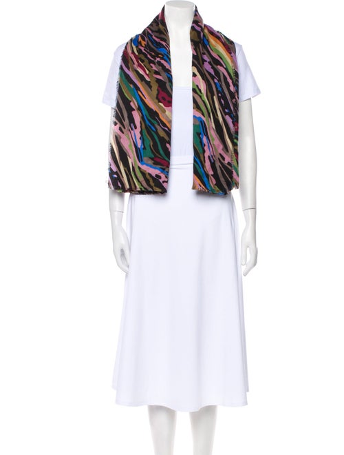 Diane von Furstenberg Wool Printed Scarf