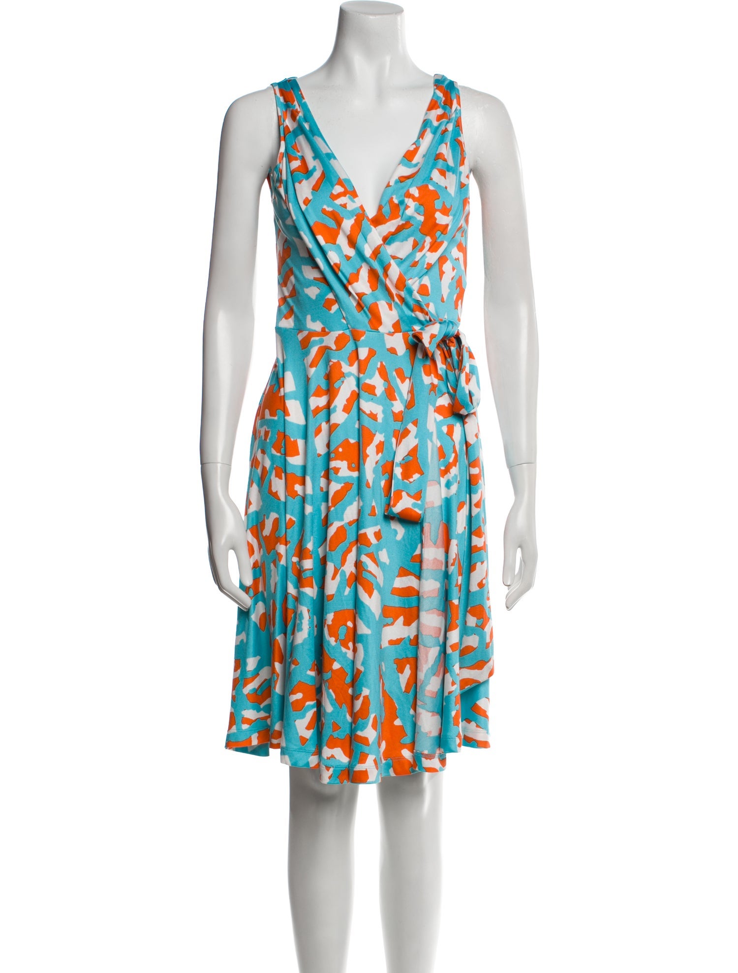 Diane von Furstenberg Silk Knee-Length Dress
