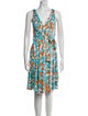 Diane von Furstenberg Silk Knee-Length Dress