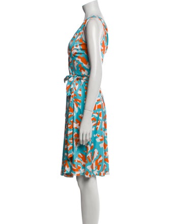 Diane von Furstenberg Silk Knee-Length Dress