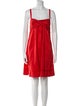 Diane von Furstenberg Square Neckline Mini Dress