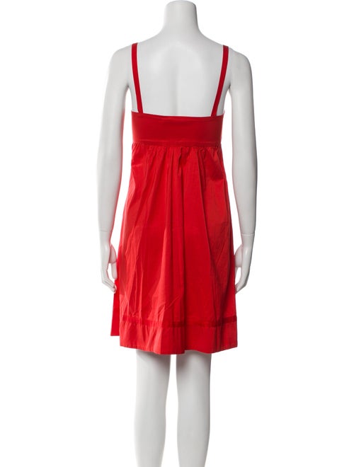 Diane von Furstenberg Square Neckline Mini Dress