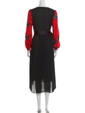 Diane von Furstenberg Silk Midi Length Dress