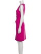 Diane von Furstenberg V-Neck Knee-Length Dress