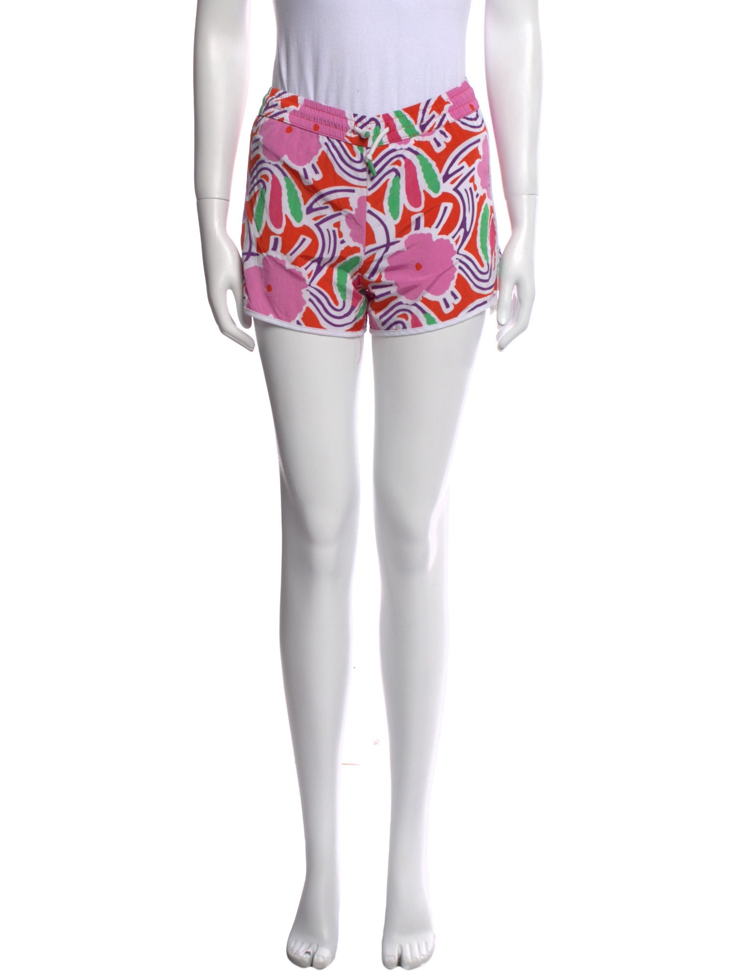 Diane von Furstenberg Printed Mini Shorts