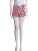 Diane von Furstenberg Printed Mini Shorts