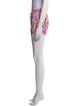 Diane von Furstenberg Printed Mini Shorts