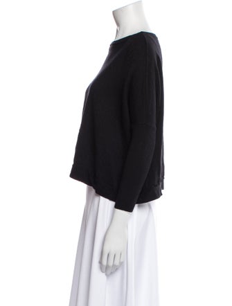 Diane von Furstenberg Merino Wool Bateau Neckline Sweater