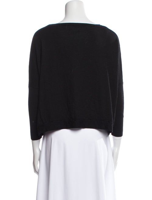 Diane von Furstenberg Merino Wool Bateau Neckline Sweater