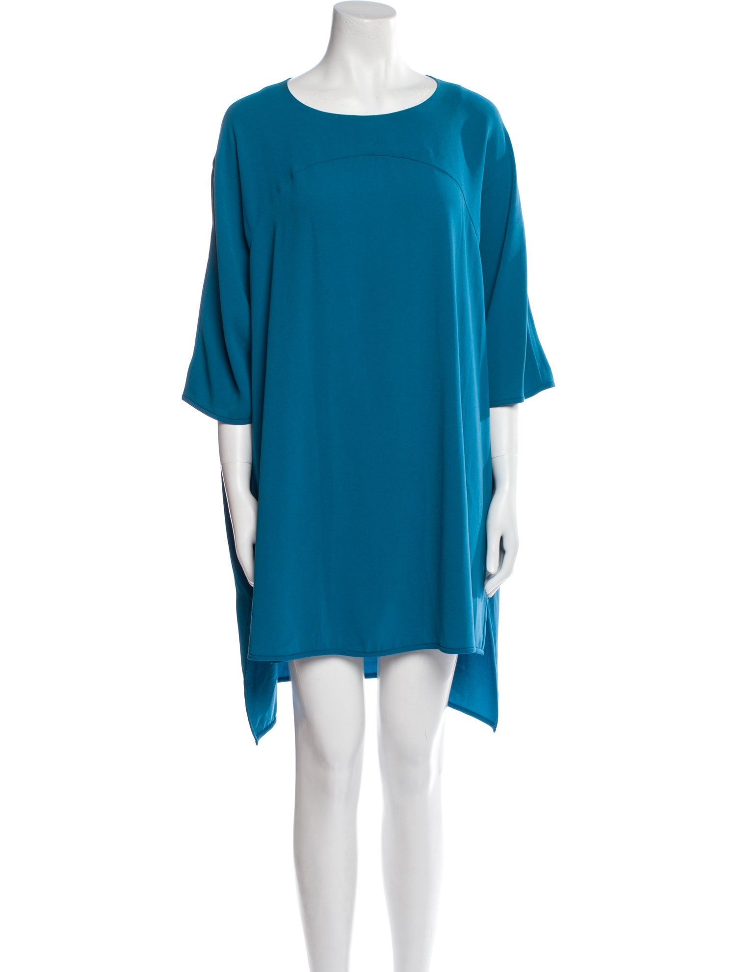 Diane von Furstenberg Bateau Neckline Mini Dress