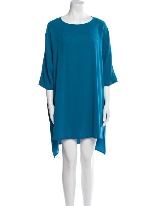 Diane von Furstenberg Bateau Neckline Mini Dress