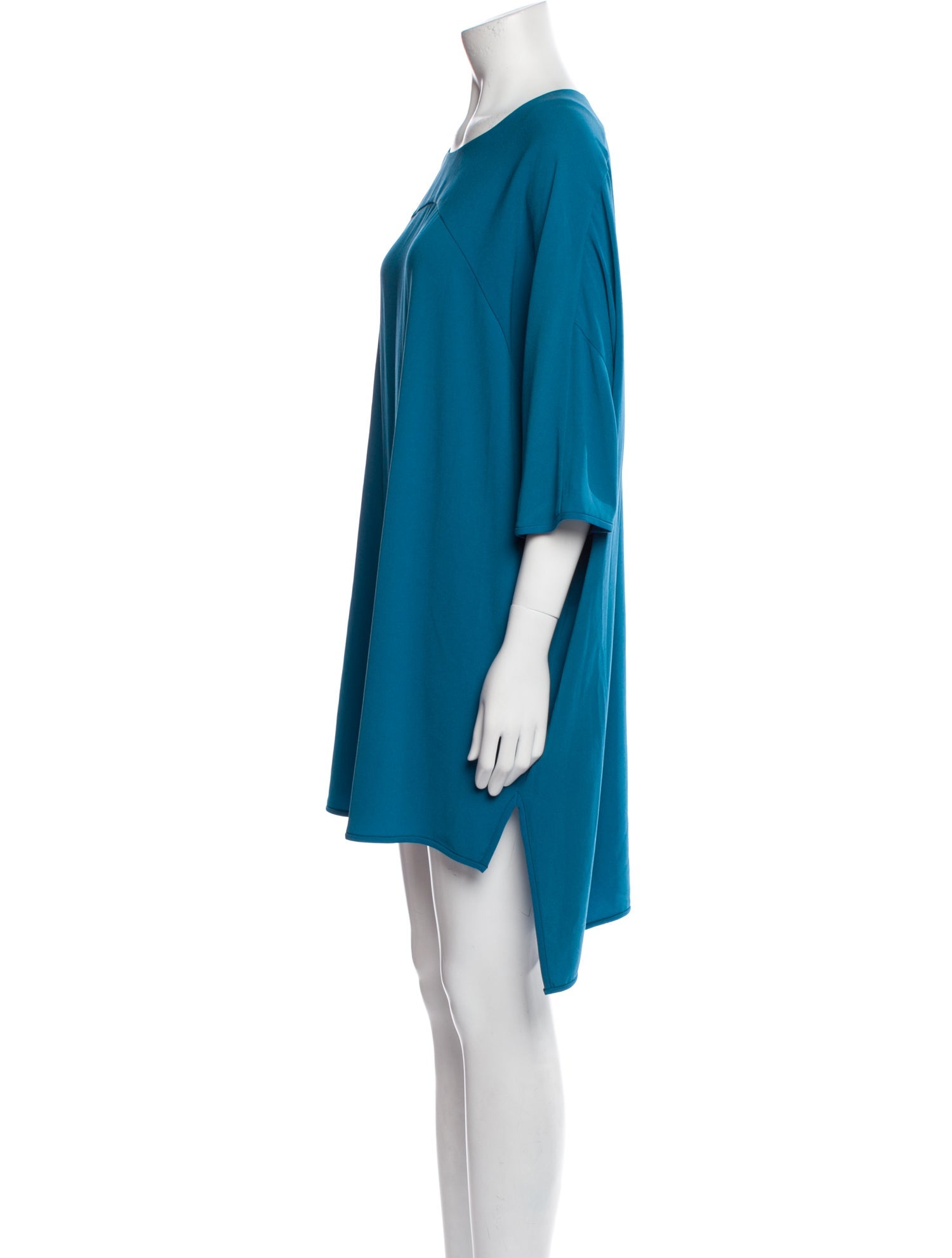 Diane von Furstenberg Bateau Neckline Mini Dress